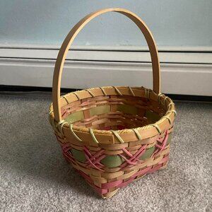 Light Brown Woven Basket
